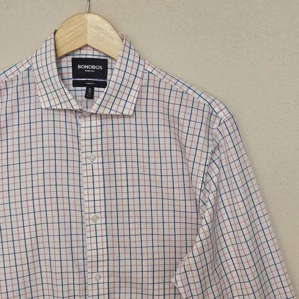 Bonobos Tailored Fit Wrinkle Free Button Down 16